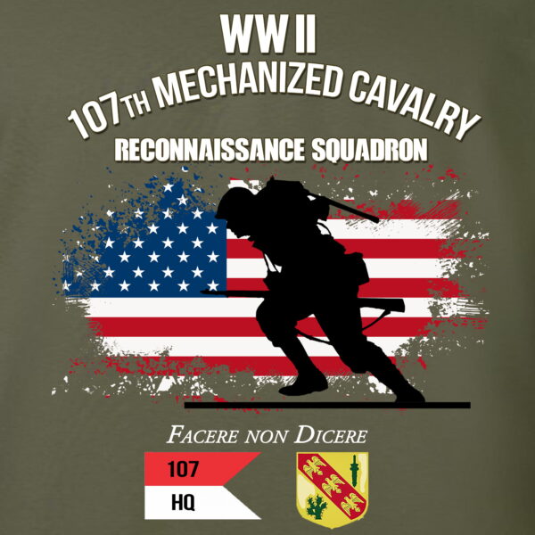 107th Mechanized Cavalry Headquarter Close Up